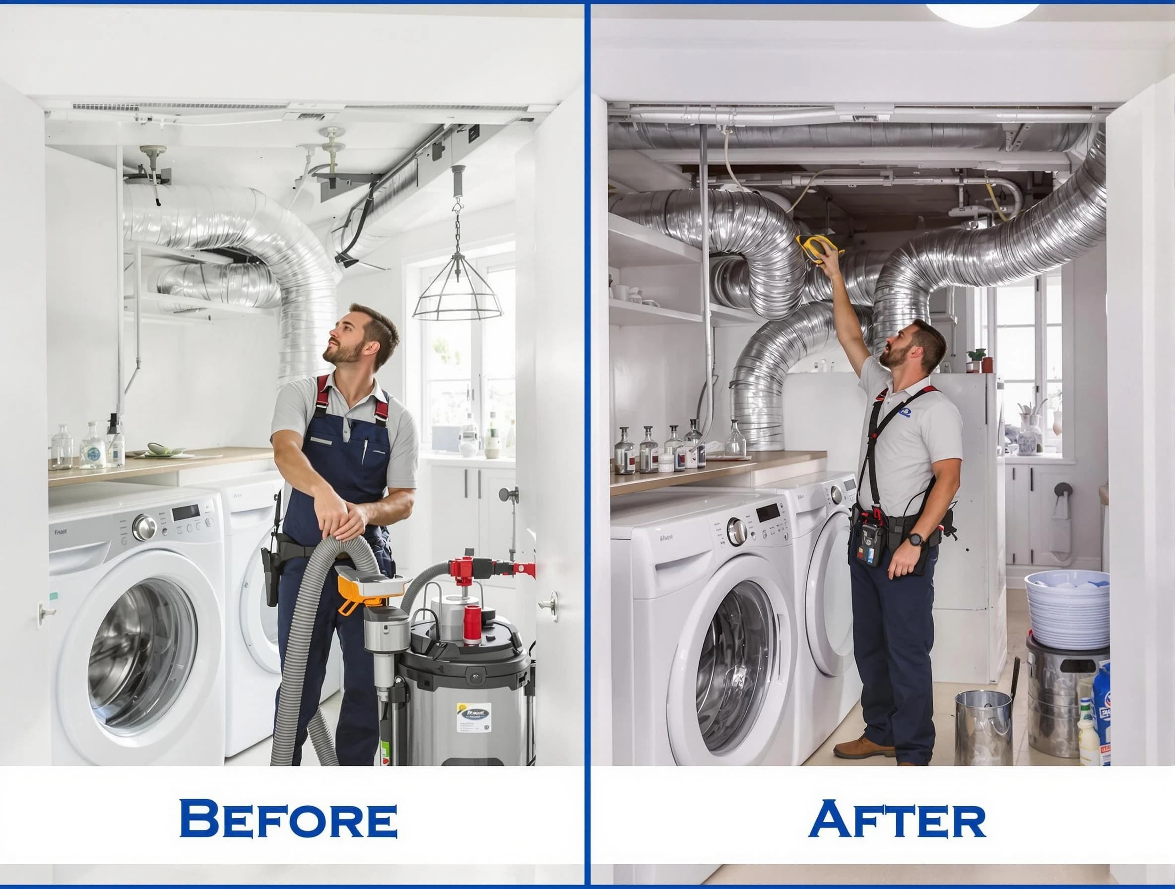 Expert gas dryer vent cleaning by Blackstone Dryer Vent Cleaning in Blackstone