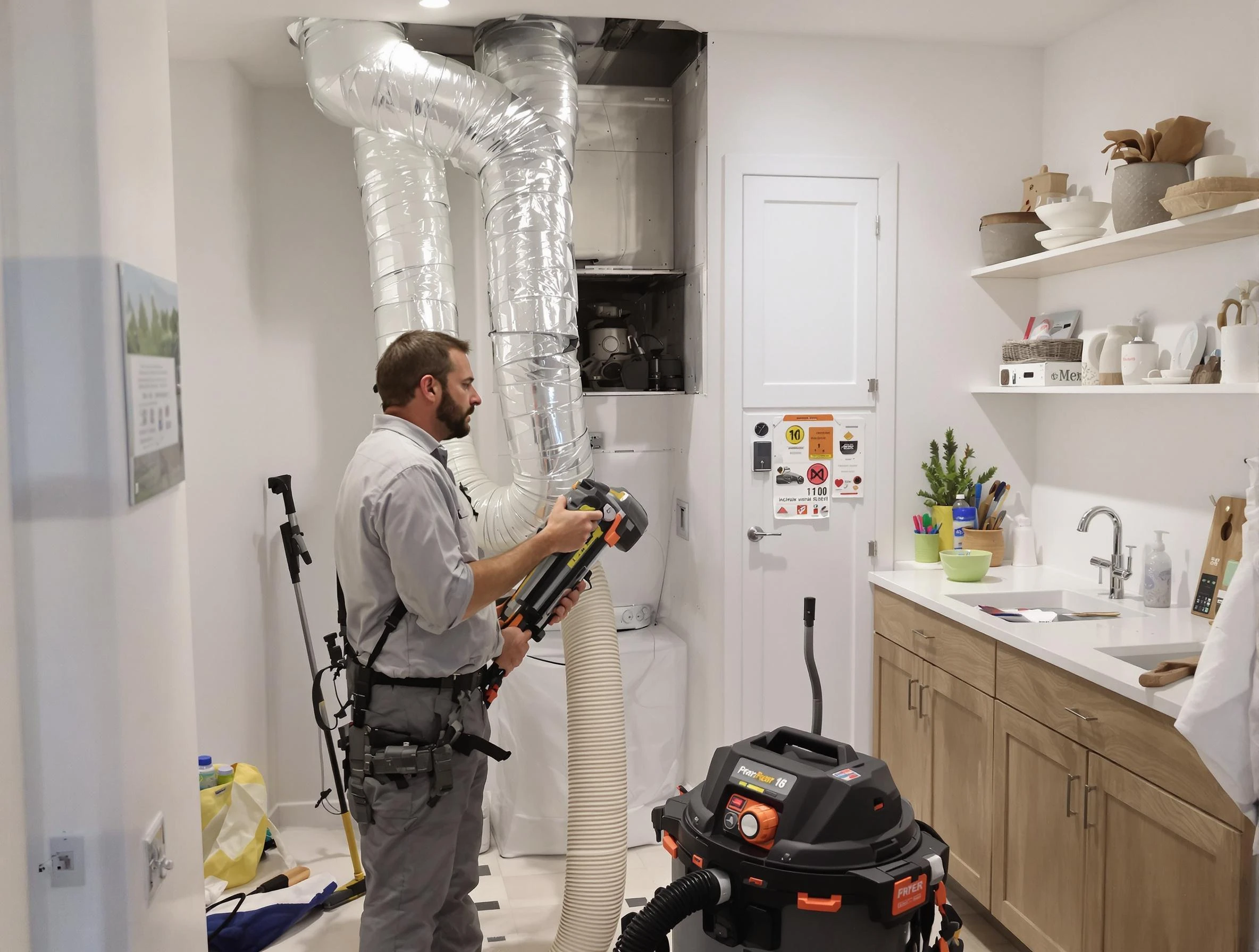 Clogged Dryer Vent Cleaning in Blackstone