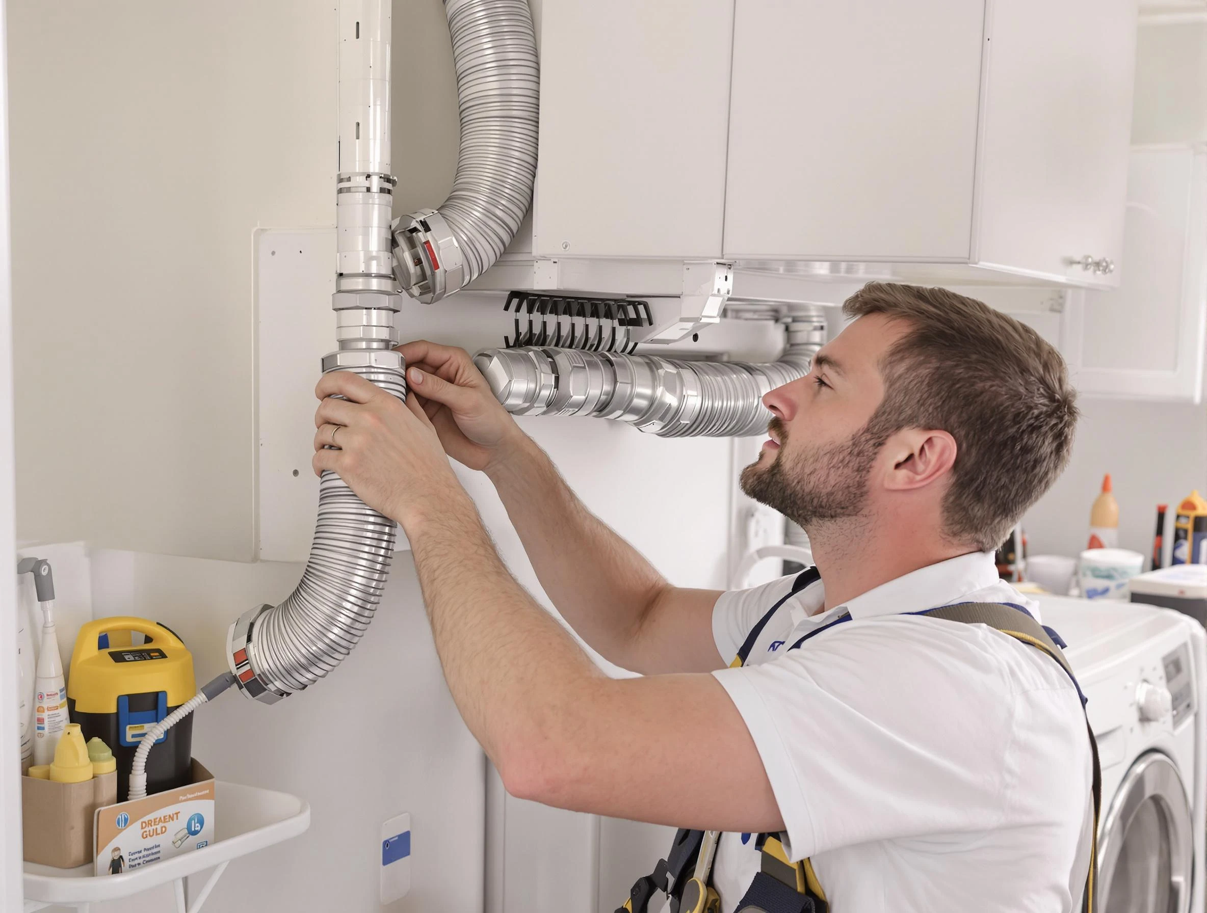 Professional dryer vent repair and installation by Blackstone Dryer Vent Cleaning in Blackstone